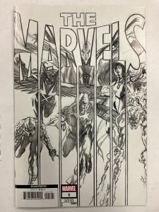 The Marvels #1 Second Print Variant Cover (2021)