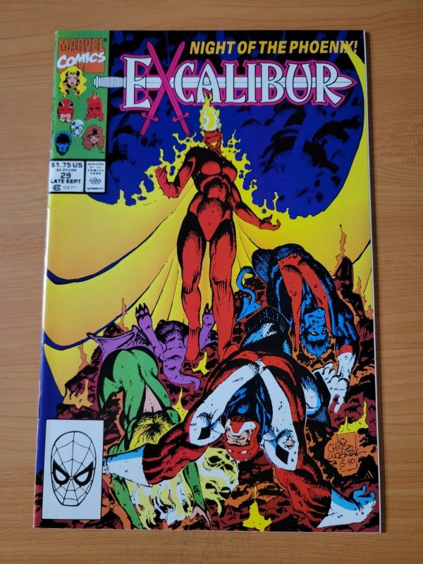 Excalibur #29 Direct Market Edition ~ NEAR MINT NM ~ 1990 DC Comics