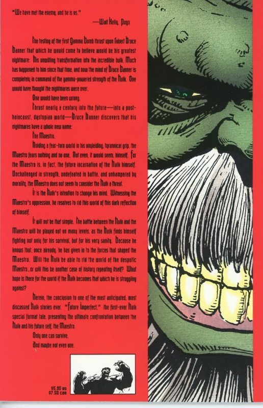 Hulk: Future Imperfect 1,2 Complete Set  1992  9.0 (our highest grade)  Perez!