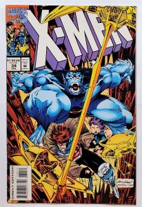 X-Men (2nd Series) #34 (July 1994, Marvel) FN/VF 