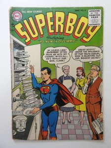 Superboy #41 (1955) FR/GD Condition! 4 in cumulative spine split