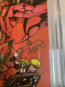 Longshot (1986) # 6 (CGC SS 9.6) Signed Arthur Adams! CPV Canadian Price Variant