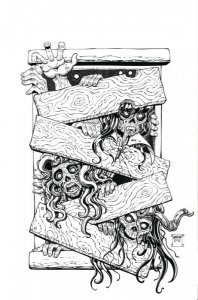 DIE!NAMITE #4 WILL ROBSON COLOR/B&W VIRGIN COVER SET NM.