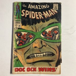 Amazing Spider-Man 55 1967 GD good 2.0 Marvel