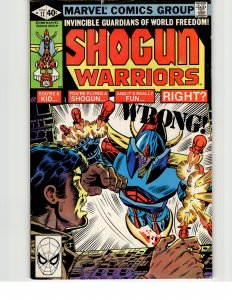 Shogun Warriors #17 (1980) The Shogun Warriors