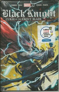 Black Knight Curse of Ebony Blade #1 Walmart Exclusive Marvel Comics 3 Pack