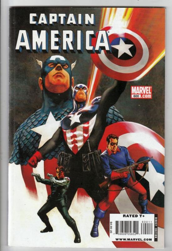 Captain America #600 (Aug-09) NM- High-Grade Captain America