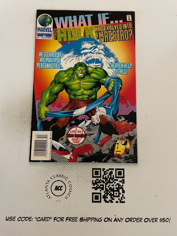 What If ? # 80 NM 1st Print Marvel Comic Book Hulk Maestro X-Men Avengers 8 J221