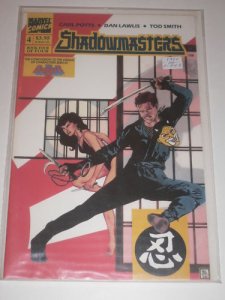Shadowmasters #4 Punisher Origins Lawlis Potts Heath NM Marvel Comics Jan 1990