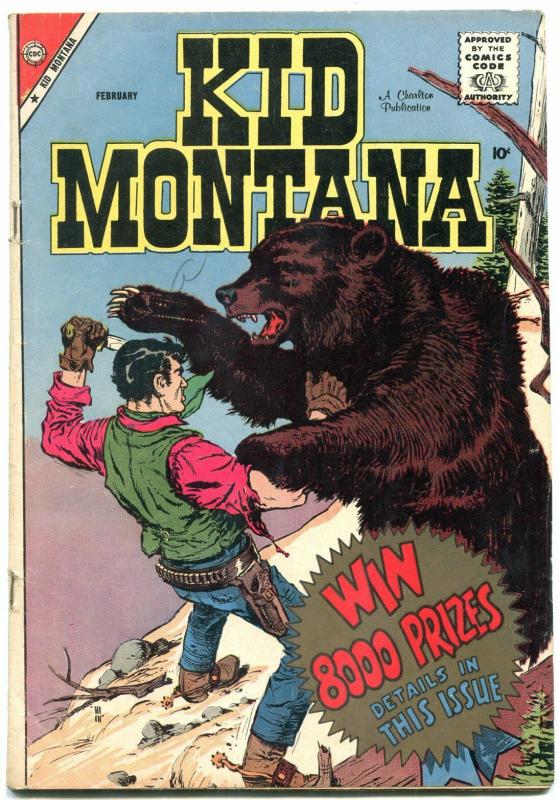 Kid Montana #16 1959- Charlton Western VG+