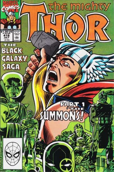 Thor (1966 series)  #419, NM (Stock photo)