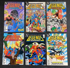 Legends (1986) #'s 1 2 3 4 5 6 Complete NM (9.4) Lot John Byrne