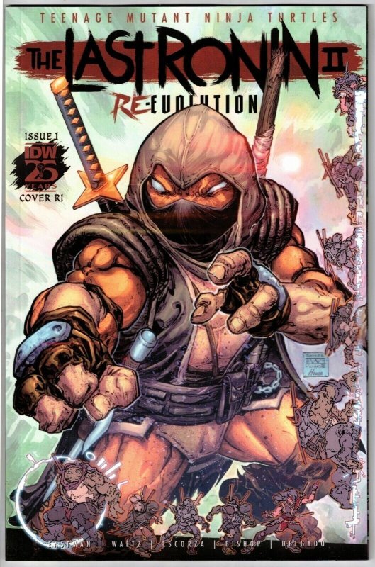 TMNT The Last Ronin II--Re-Evolution #1 - 1 in 25 Freddie Williams II Variant