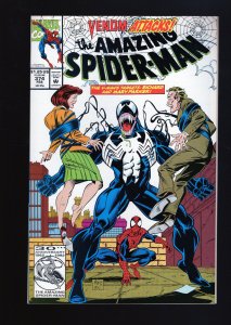 Amazing Spider-Man #374 - Mark Bagley, Bob Sharen Cover. Venom App (9.2 OB) 1992