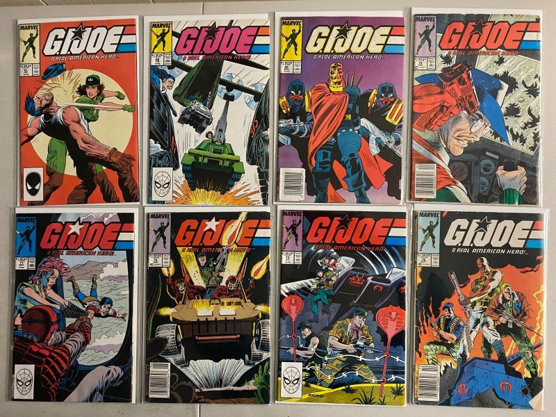 GI Joe A Real American Hero lot #51-90 Marvel (6.0 FN) 33 diff (1986 to 1989)