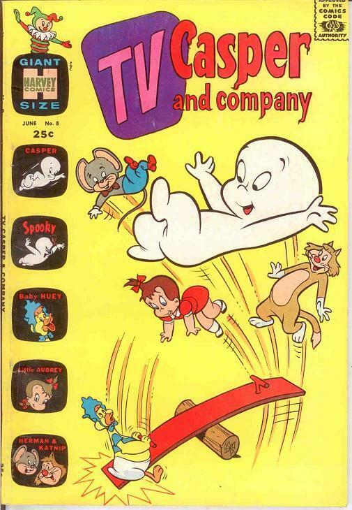 TV CASPER & COMPANY (1963-1974) 8 F-VF June 1965 COMICS BOOK