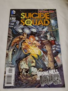 Suicide Squad 9 Near Mint Cover by Ken Lashley