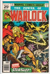 Warlock #14 (Aug-76) VG/FN Mid-Grade Adam Warlock