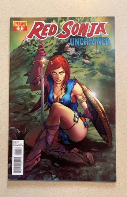 Red Sonja Unchained #1 (2013) Peter Brett Story Jack Jadson Art Mel Rubi Cover