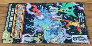 CRISIS ON INFINITE EARTHS 1 GEORGE PEREZ Marv Wolfman 1st DC Blue Beetle 1985