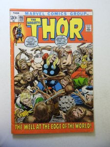 Thor #195 (1972) VG+ Condition