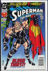 Superman: The Man of Steel #29 (1994) Superman