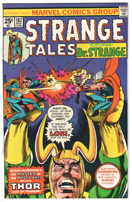 Strange Tales #182 (1975) Doctor Strange