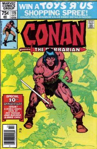 Conan the Barbarian #115 (Newsstand) FN ; Marvel