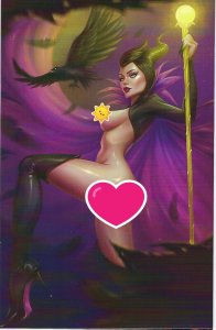 Totally Rad Halloween Karych Maleficent FULL Virgin Variant Cover !!! NM