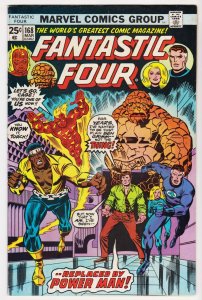 Fantastic Four #168 Luke Cage Power Man | MVS Intact (Marvel, 1976)