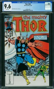 Thor #365 (1986) CGC 9.6 NM+