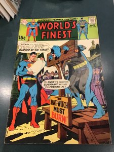 World's Finest Comics #186 (1969) mid-high-grade superman/Batman! FN+ Wow