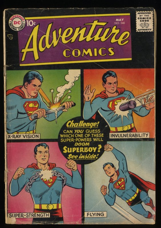 Adventure Comics #248 GD/VG 3.0