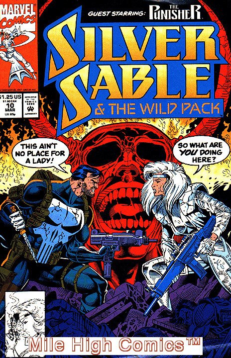 SILVER SABLE & THE WILD PACK (1992 Series)  (MARVEL) #10 Good Comics 