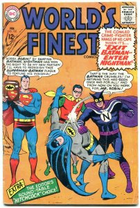 WORLDS FINEST #155 1965-HITCHCOCK-BATMAN-SUPERMAN G