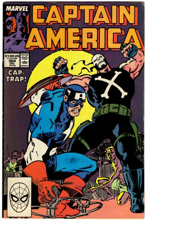 11 Capt America Marvel Comics #361 362 363 364 365 366 (366) 367 368 369 370 BH7