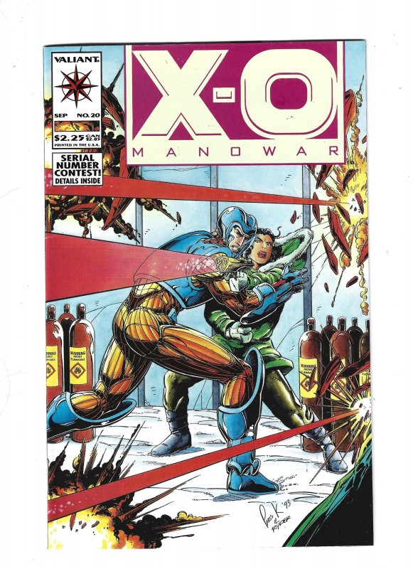 X-O Manowar #14 through 21 (1993)