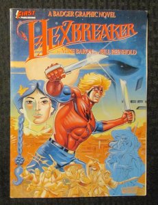 1988 HEXBREAKER by Mike Baron FN+ 6.5 1st First Badger Graphic Novel