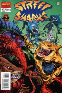 Street Sharks (Mini-Series) #2 FN ; Archie