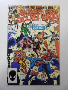 Marvel Super Heroes Secret Wars #5 (1984) FN/VF Condition!