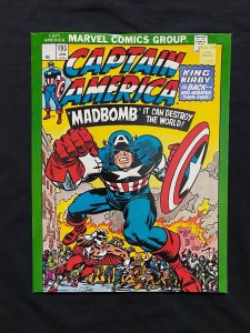 Vintage Captain America Mead Folder Marvel Comics