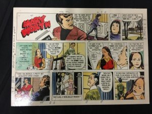 Mary Worth Sunday Newspaper Original Comic Strip Art and Color Guide 2/17/74