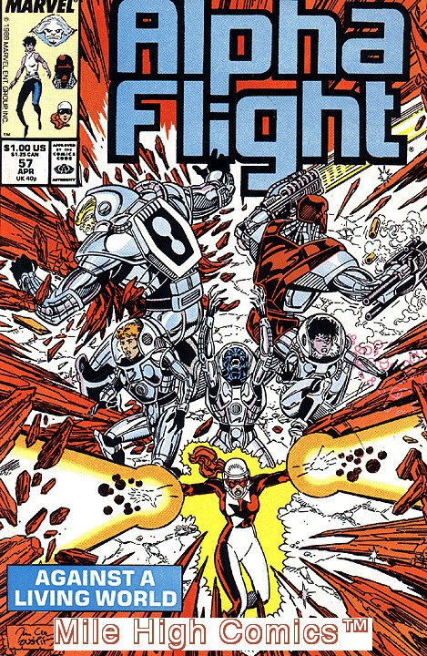 ALPHA FLIGHT (1983 Series)  #57 Very Fine Comics Book