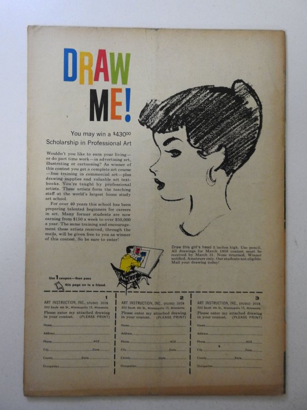 The Lone Ranger #117 (1958) VG Condition moisture stain