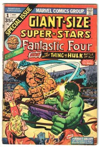 Giant-Size Super-Stars (1974) Fantastic Four, Hulk Vs. Thing!