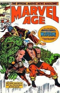 Marvel Age #65, VF+ (Stock photo)