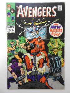 The Avengers #54 (1968) VG Condition! 1st Cameo Appearance of Ultron!