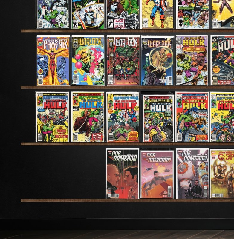 Huge Lot 150+ Comics with Marvel Super Heroes, The Incredible Hulk & More!