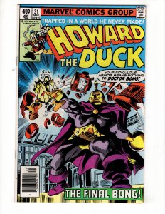 Howard the Duck #31 (1979) THE FINAL BONG! Classic Bronze MARVEL / ID#264
