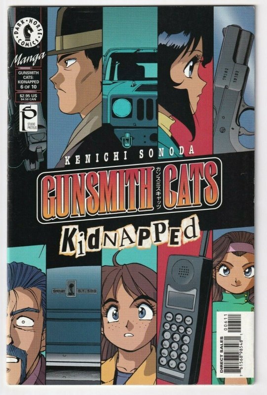 Gunsmith Cats Kidnapped #6 April 2000 Dark Horse Manga